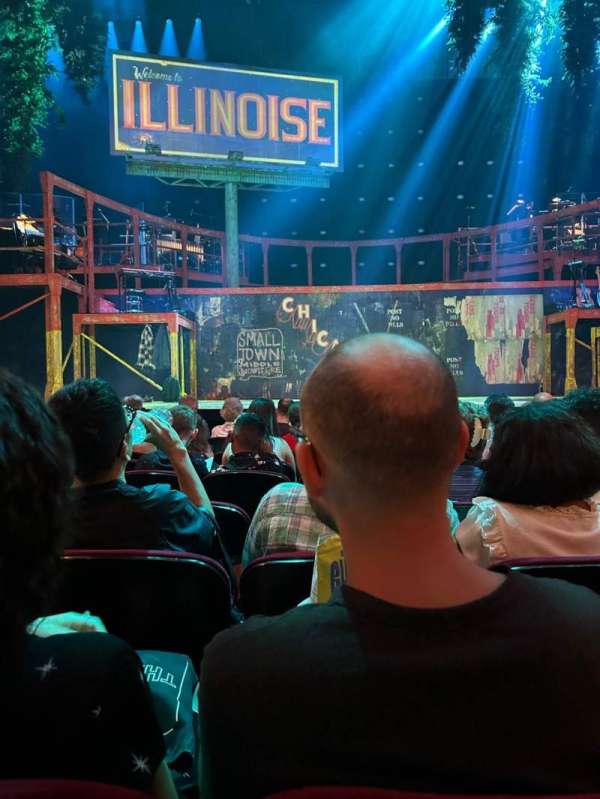 St. James Theatre, section: Orchestra C, row: G, seat: 110