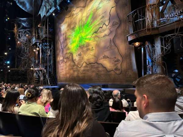 Gershwin Theatre, section: Orchestra R, row: C, seat: 18