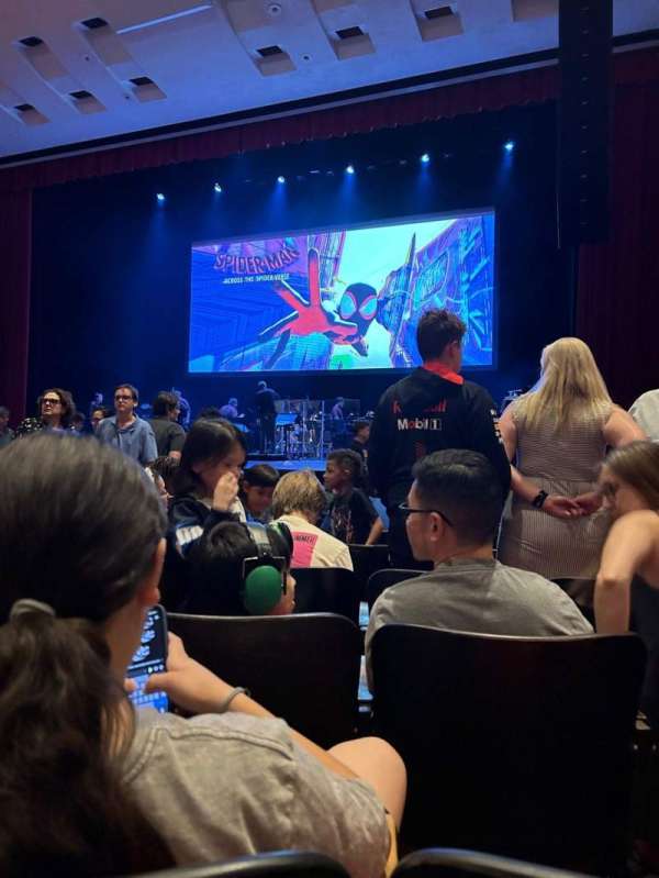 Centennial Hall, section: Orchestra Center, row: K, seat: 207