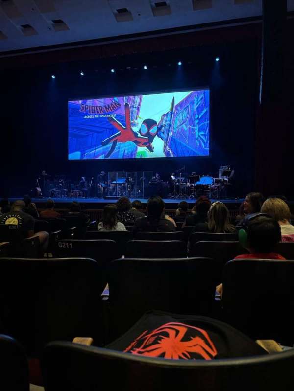 Centennial Hall, section: Orchestra Center, row: K, seat: 211