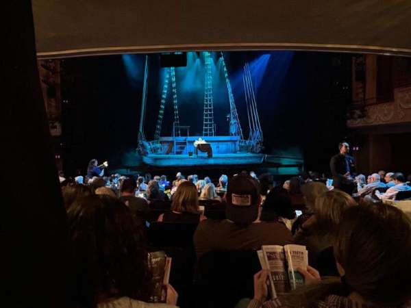 Longacre Theatre, section: Orchestra C, row: P, seat: 104
