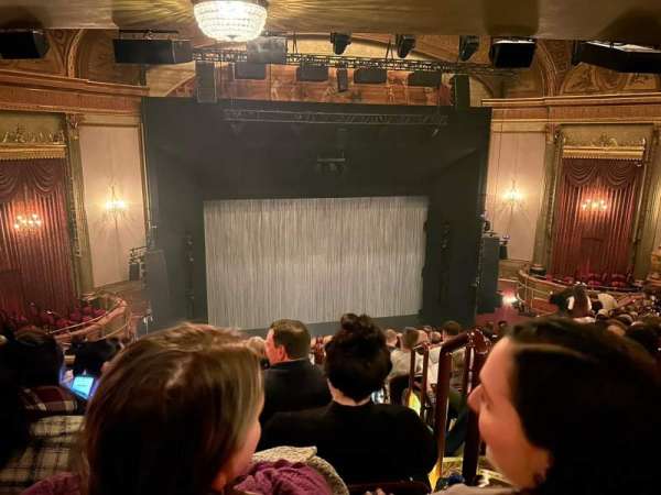 St. James Theatre, section: Mezzanine L, row: O, seat: 3