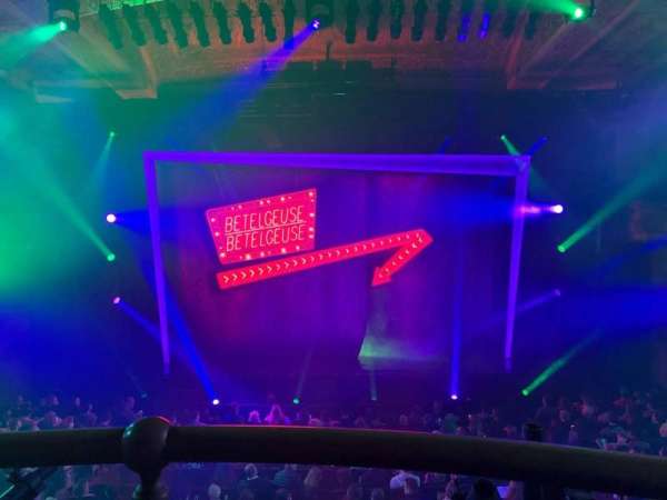 Winter Garden Theatre, section: Mezzanine RC, row: A, seat: 110