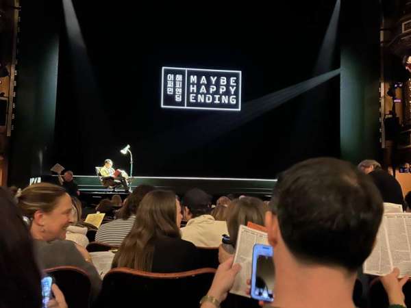 Belasco Theatre, section: Orchestra C, row: L, seat: 106