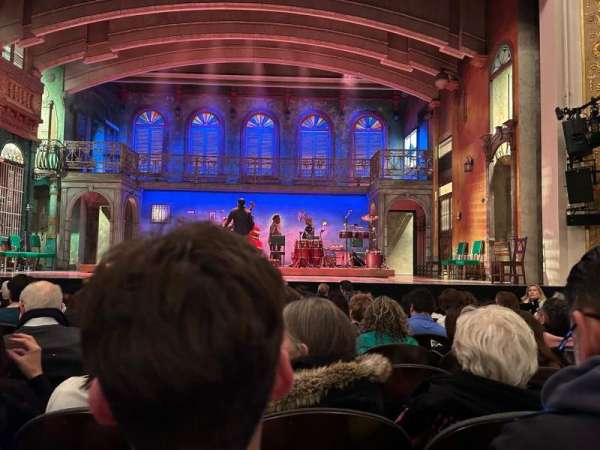 Gerald Schoenfeld Theatre, section: Orchestra C, row: J, seat: 110