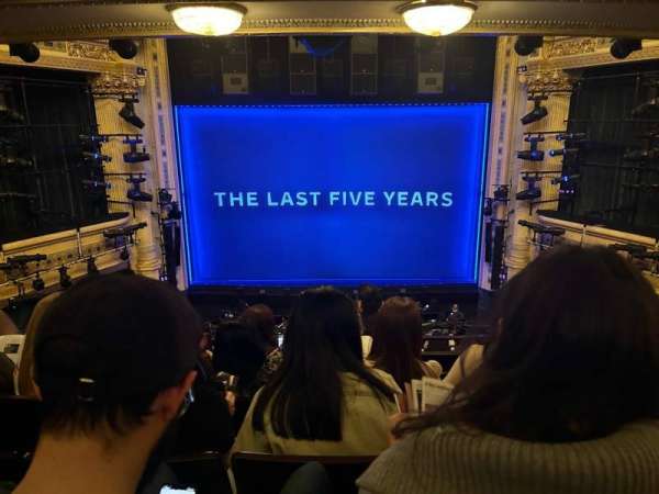 Hudson Theatre, section: Dress Circle C, row: F, seat: 110