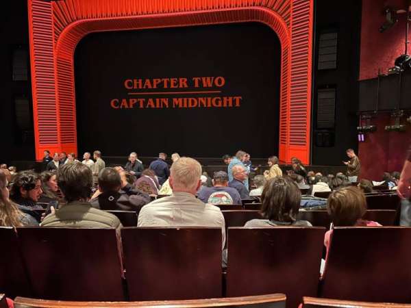 Marquis Theatre, section: Orchestra c, row: P, seat: 123