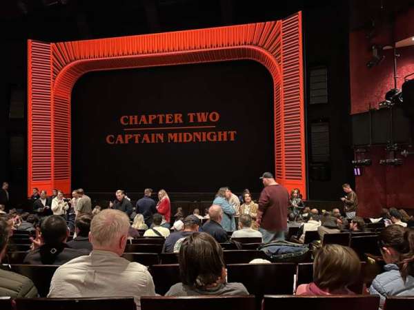 Marquis Theatre, section: Orchestra c, row: P, seat: 122