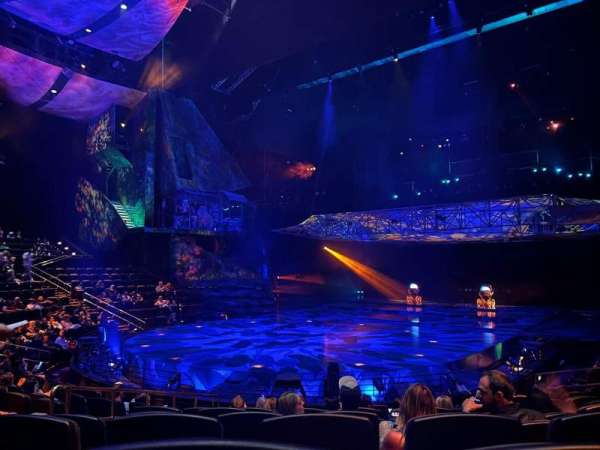 Mystère Theatre at Treasure Island, section: 104, row: H, seat: 5
