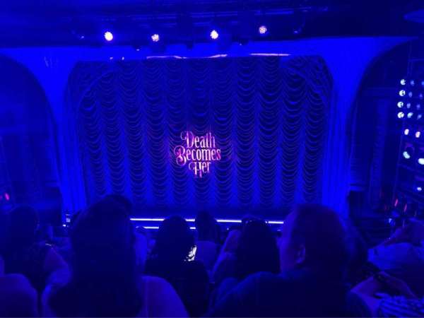 Lunt-Fontanne Theatre, section: Front Mezzanine C, row: E, seat: 112