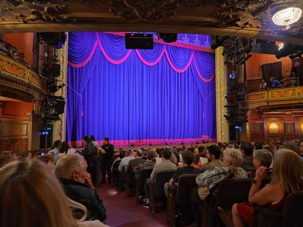 Lyceum Theatre, Broadway, section: Orchestra L, row: O, seat: 1