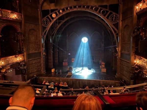 Palace Theatre, West End, section: Dress Circle, row: B, seat: 15