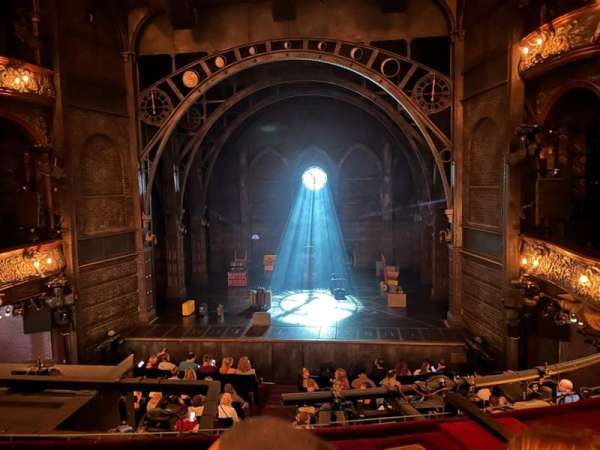 Palace Theatre, West End, section: Dress Circle, row: B, seat: 16