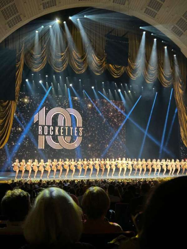 Radio City Music Hall, section: Orchestra 6, row: G, seat: 603