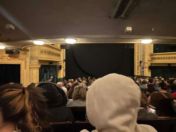 Hudson Theatre, section: Orchestra L, row: T, seat: 3