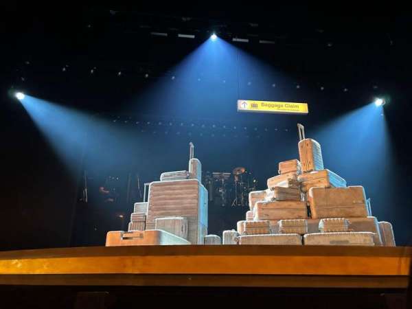 Longacre Theatre, section: Orchestra C, row: B, seat: 108