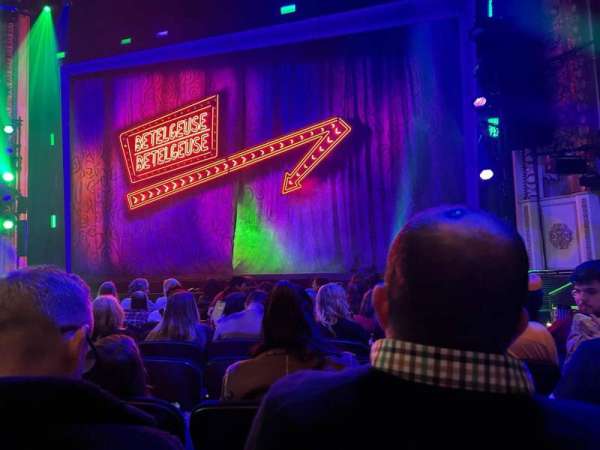 Palace Theatre, Broadway, section: Orchestra R, row: H, seat: 120