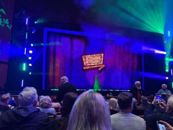 SAFE Credit Union Performing Arts Center, section: Orchestra C, row: H, seat: 118