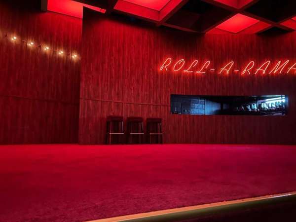 The Newman Mills Theater, section: Orchestra, row: A, seat: 8