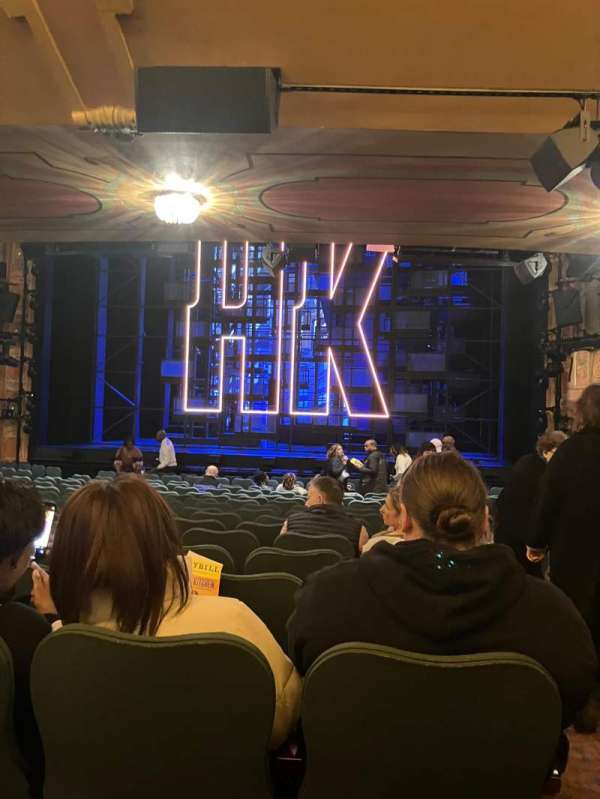 Shubert Theatre, section: Orchestra C, row: R, seat: 101