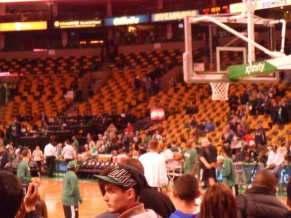 TD Garden, section: 7, row: G, seat: 16