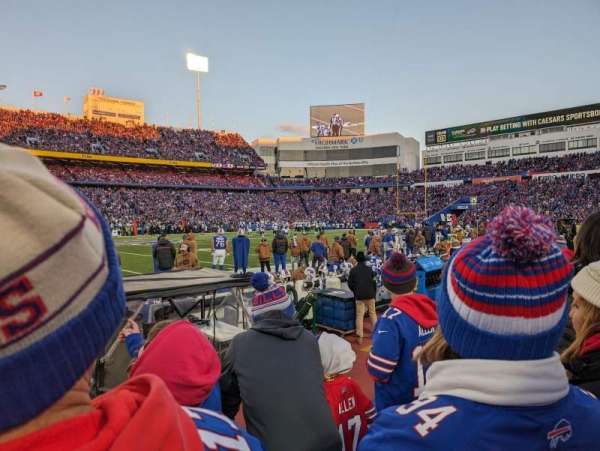 Highmark Stadium, section: 135, row: 3, seat: 12