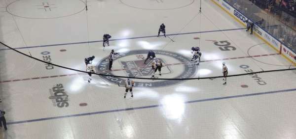 Madison Square Garden, section: 319, row: 1, seat: 12