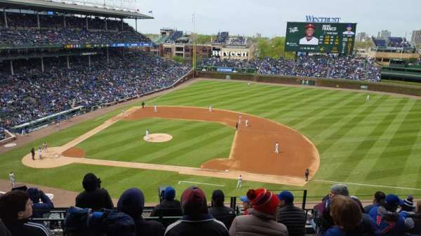 Wrigley Field, section: 324R, row: 8, seat: 23