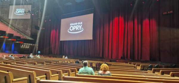 Grand Ole Opry House, section: 2, row: N, seat: 11