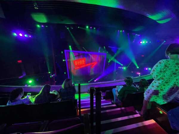 Marquis Theatre, section: Mezzanine L, row: F, seat: 1