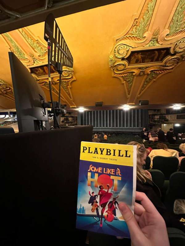 Shubert Theatre, section: Orchestra C, row: U, seat: 105