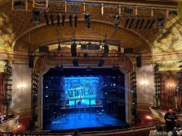St. James Theatre, section: Mezzanine C, row: L, seat: 113