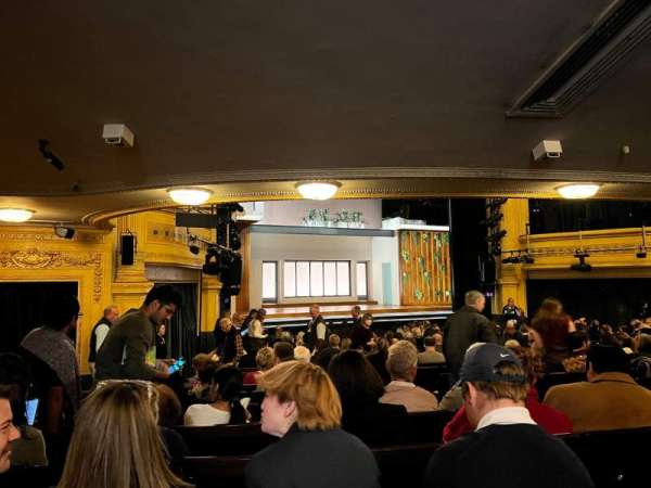 Hudson Theatre, section: Orchestra L, row: T, seat: 5