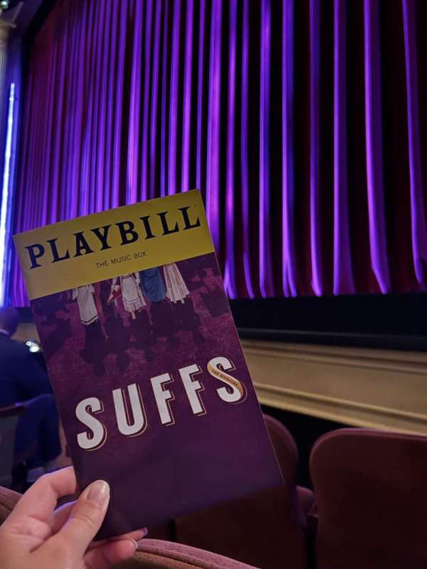 Music Box Theatre, section: Orchestra R, row: C, seat: 6