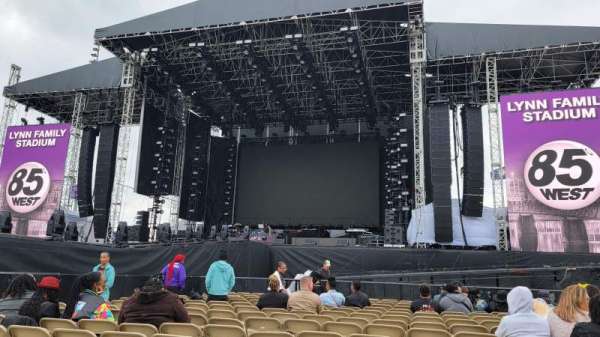 Lynn Family Stadium, section: Field 3, row: O, seat: 9