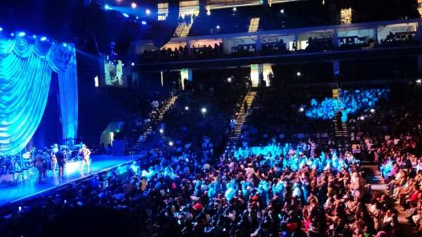 Legacy Arena, section: 114, row: Q, seat: 2