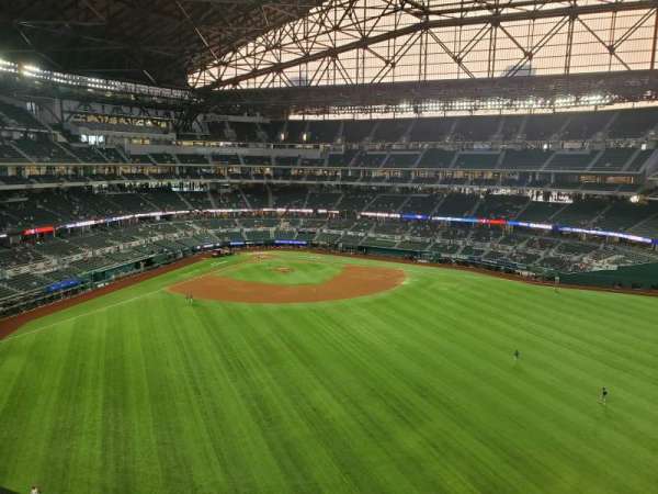Globe Life Field, section: 237, row: 1, seat: 3