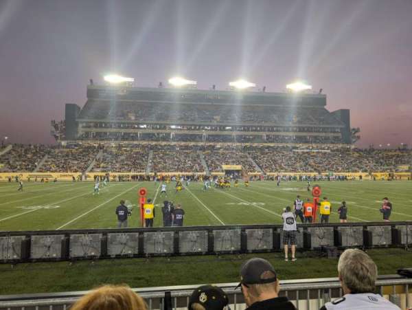 Hamilton Stadium, section: 116, row: 3, seat: 24