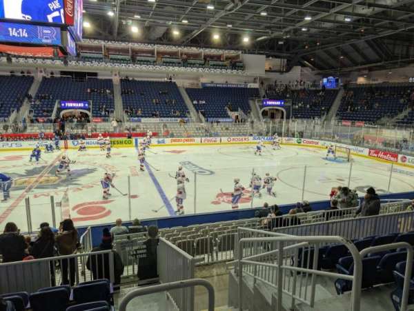 Coca-Cola Coliseum, section: 110, row: F, seat: 2