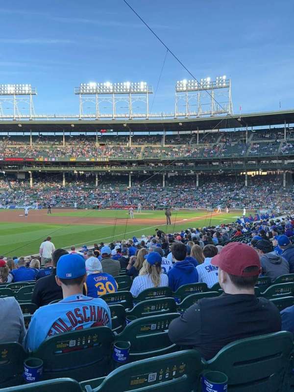 Wrigley Field, section: 104, row: 6, seat: 3