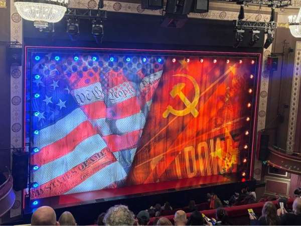 Imperial Theatre, section: Rear Mezzanine LC, row: A, seat: 207