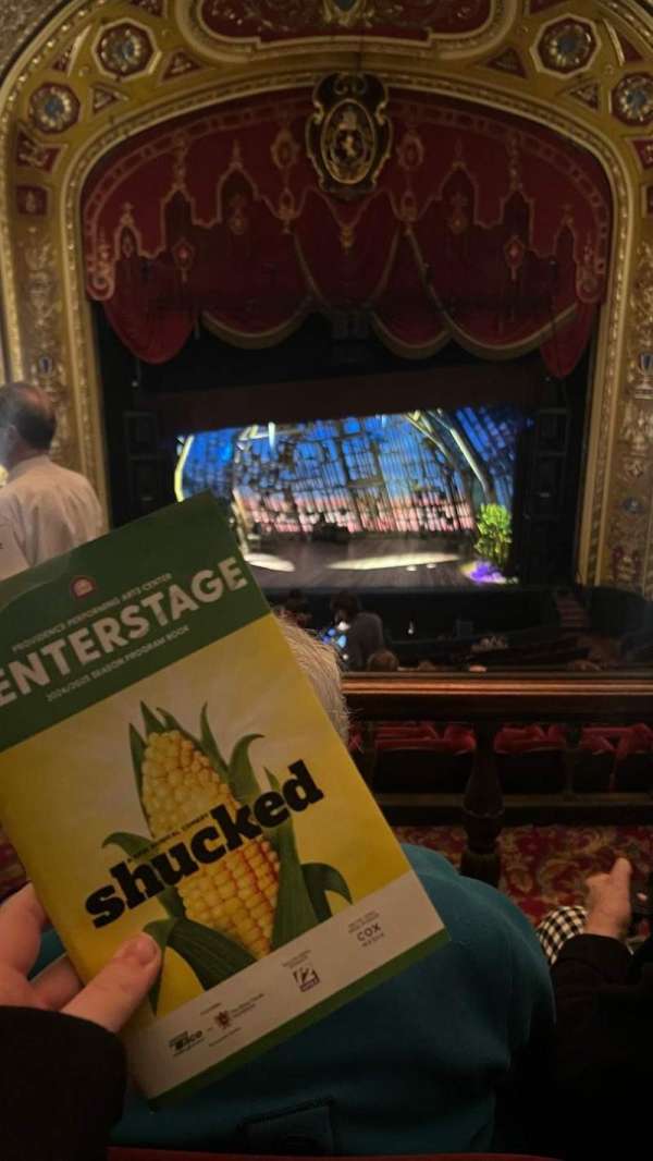 Providence Performing Arts Center, section: First Dress Circle LC, row: B, seat: 103