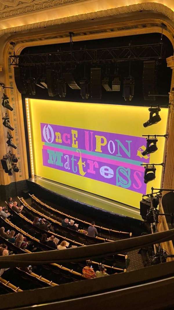 Hudson Theatre, section: Balcony R, row: A, seat: 12