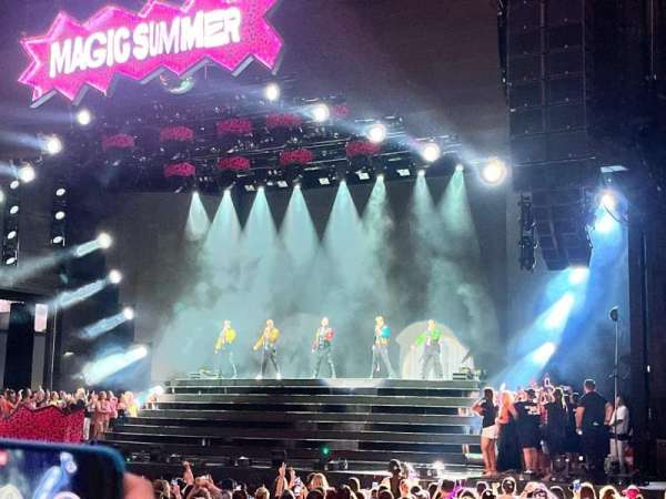 Toyota Amphitheatre, section: 101, row: 5, seat: 21