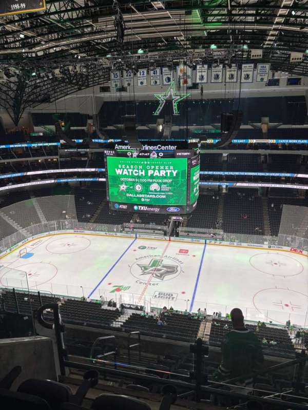 American Airlines Center, section: 309, row: J, seat: 6