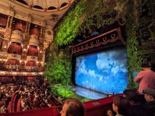 London Coliseum, section: Dress Circle, row: B, seat: 3