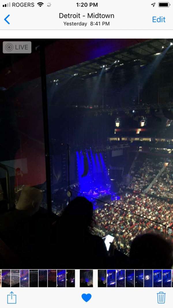 Little Caesars Arena, section: 225, row: 2, seat: 14, 15
