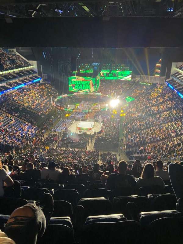 The O2, London, section: 413, row: T, seat: 746