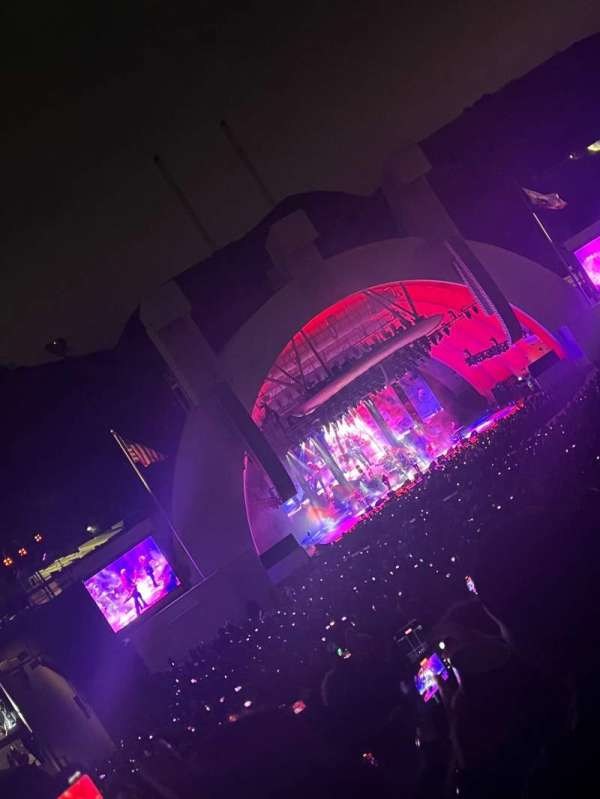 Hollywood Bowl, section: K1, row: 19, seat: 26