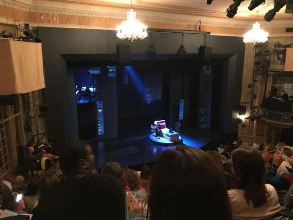 Music Box Theatre, section: Mezzanine L, row: H, seat: 19